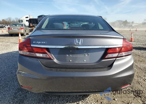 2015 Honda Civic Ex from USA, damaged, VIN 2HGFB2F80FH507189